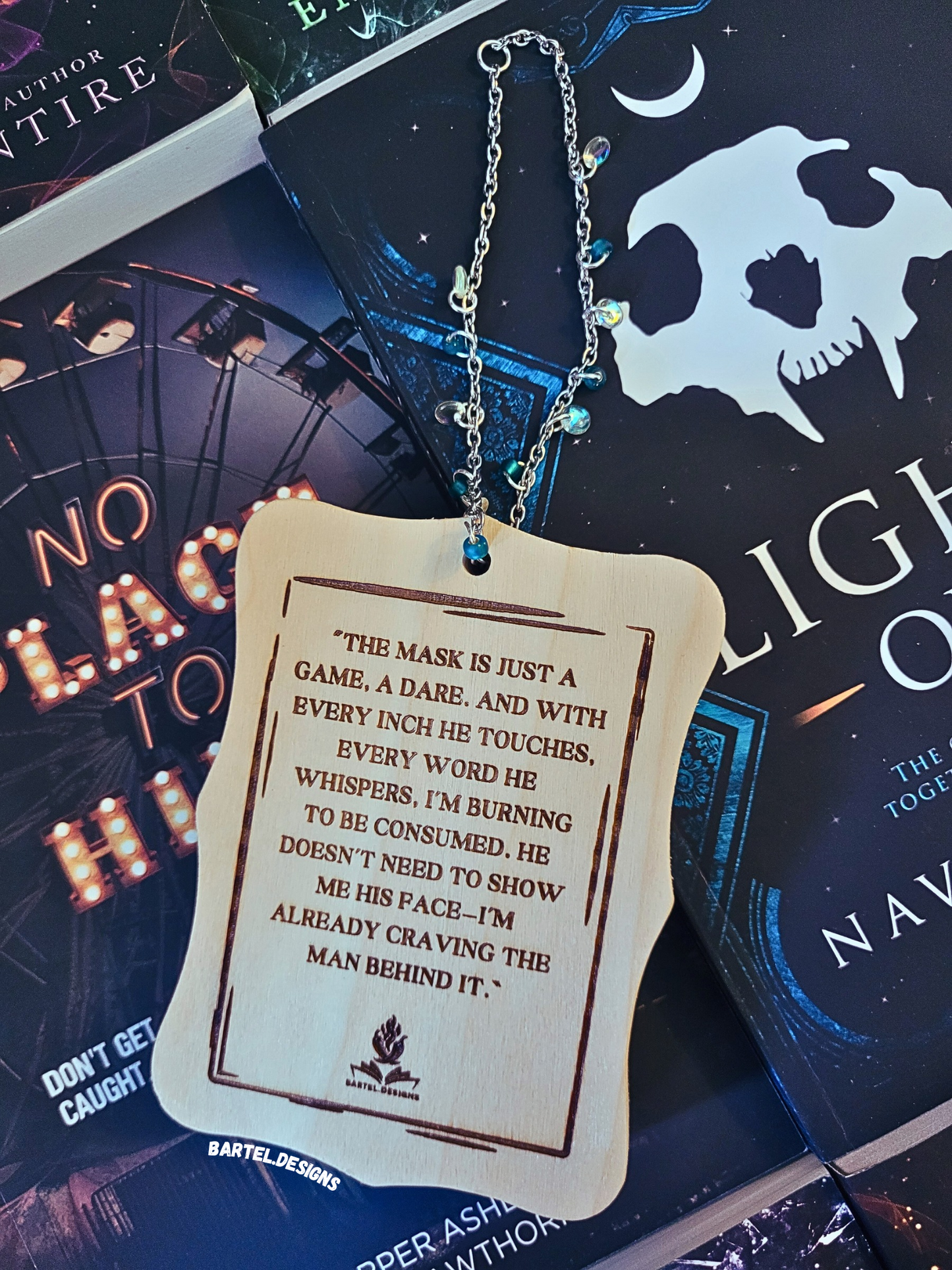 "The Mask Kink" Bookish Hanging Decor
