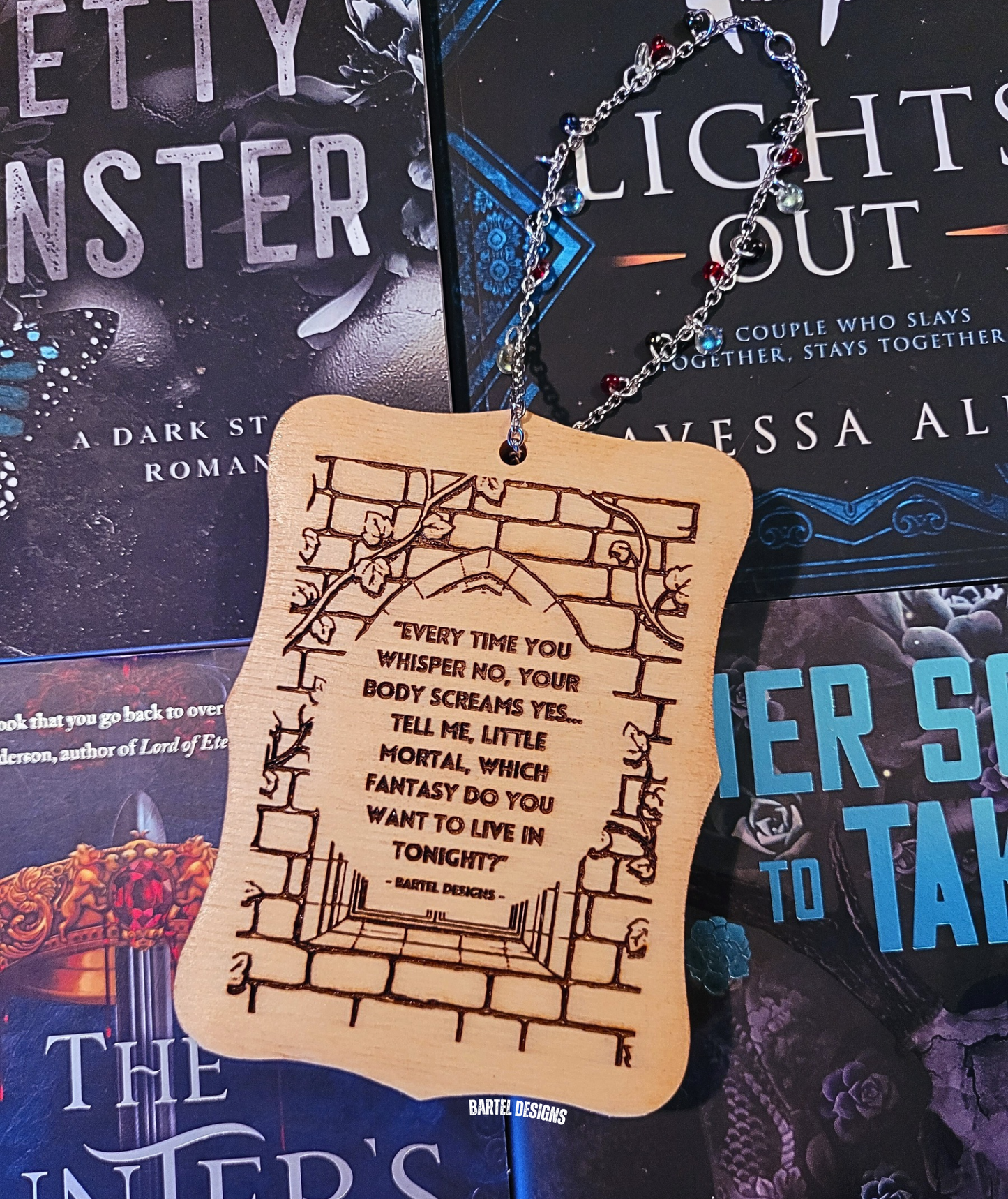 "Monster Smut" Bookish Hanging Decor