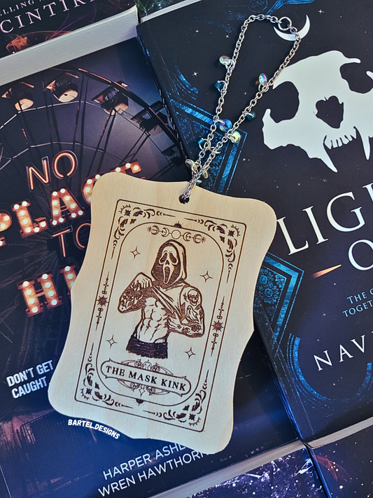 "The Mask Kink" Bookish Hanging Decor