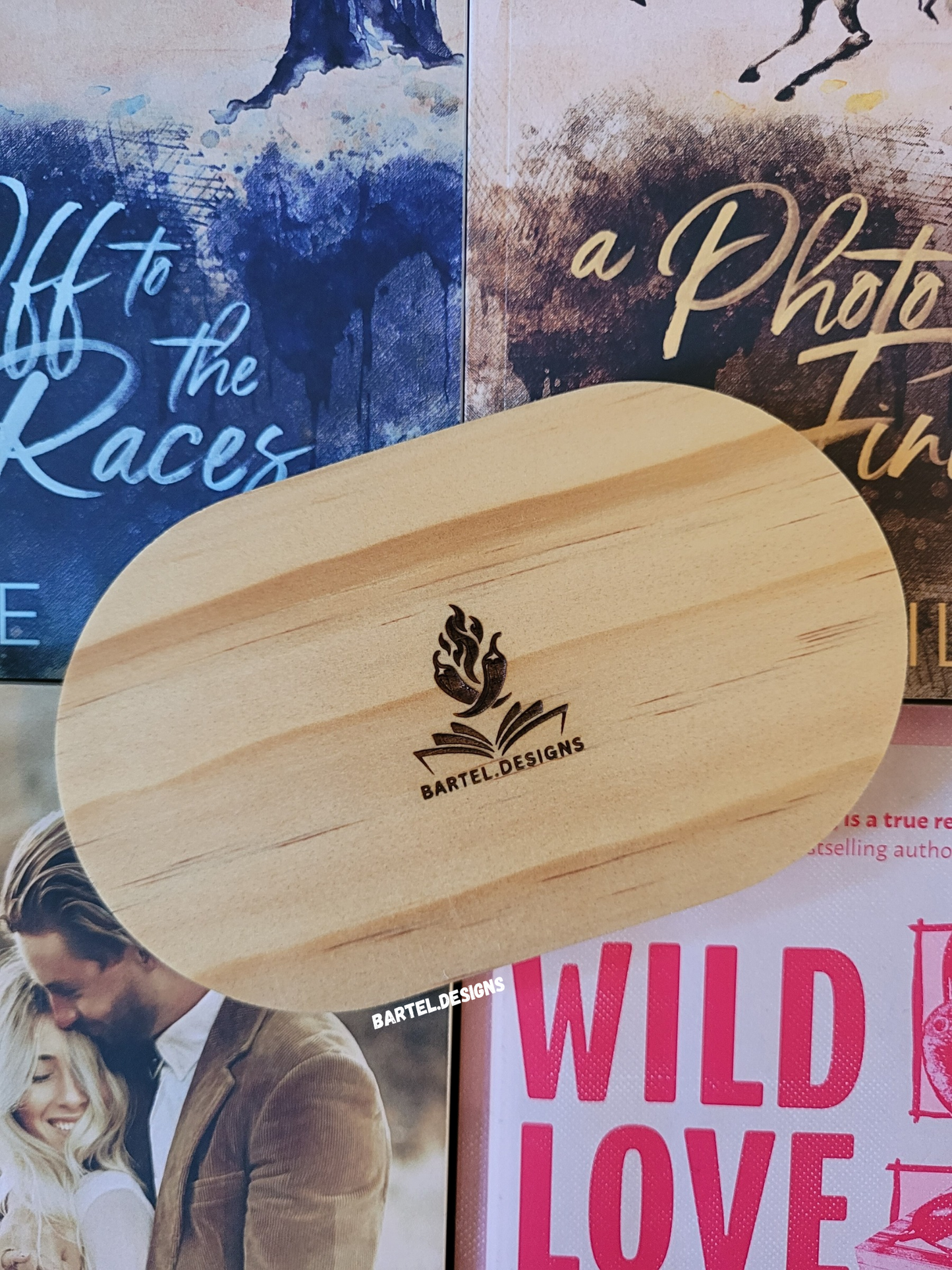 "Country Romance" Wooden Ring Tray