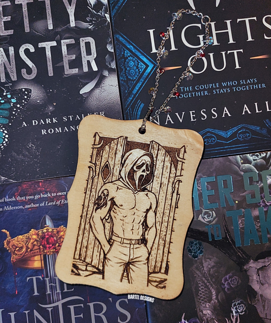 "The Mask Kink" Bookish Hanging Decor